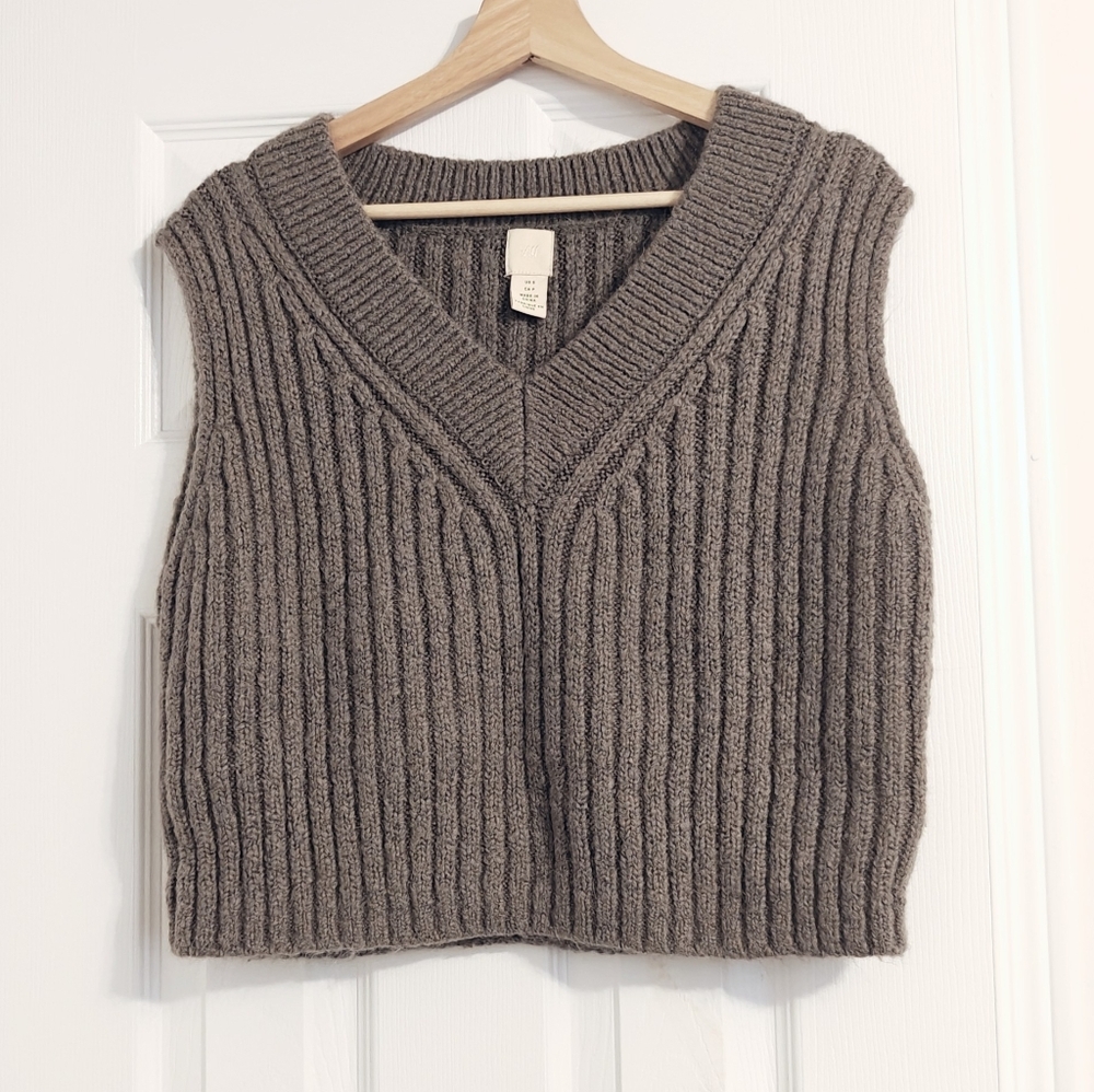 HM Wool Blend Knit Vest